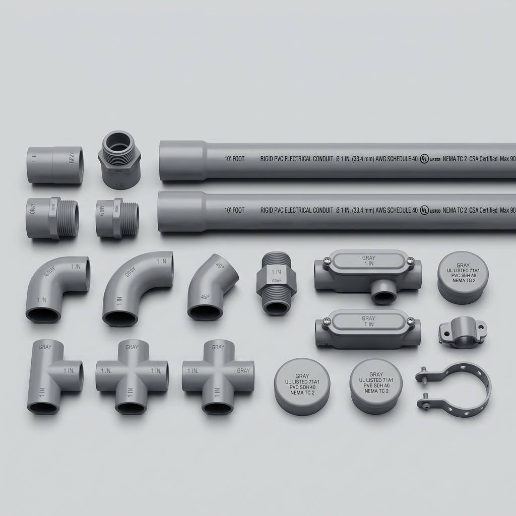 PVC Electrical Conduit Pipe